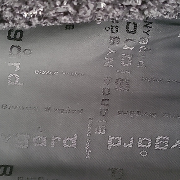 Women's jacket size 8 Bianca Nygard black with sequin and sparkle details - Picture 3 of 14